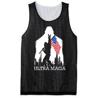 Ultra Maga: Trump 2024 Republican Crusade Mesh Reversible Basketball Jersey Tank