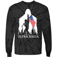 Ultra Maga: Trump 2024 Republican Crusade Tie-Dye Long Sleeve Shirt