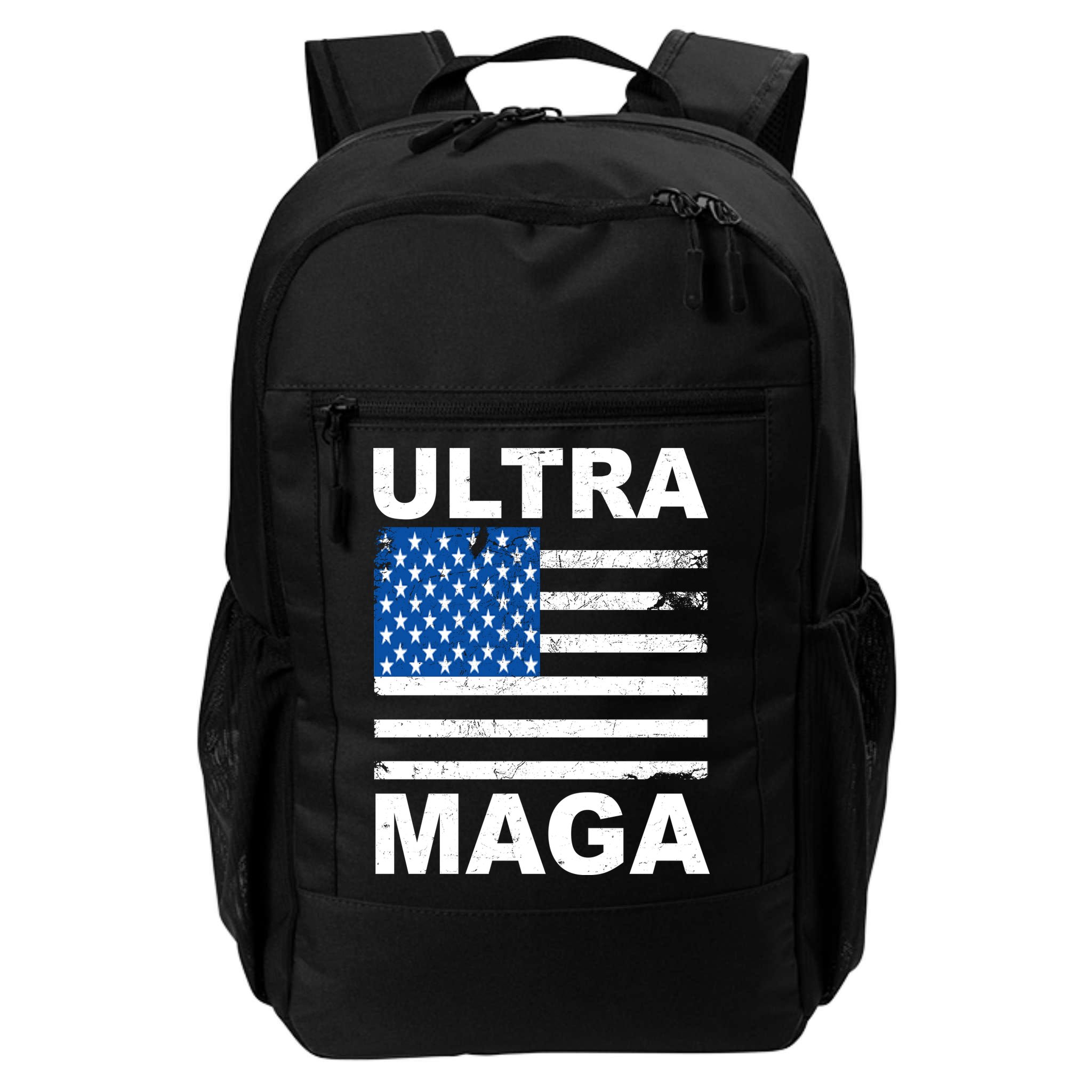 Ultra Maga Trump USA Flag Backpack