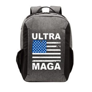 Ultra Maga Trump USA Flag Vector Backpack