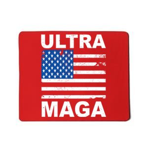 Ultra Maga Trump USA Flag Mousepad