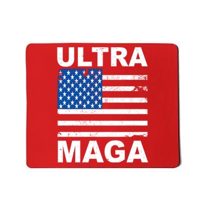 Ultra Maga Trump USA Flag Mousepad