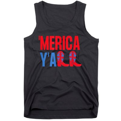 USA Merica Tee Tank Top