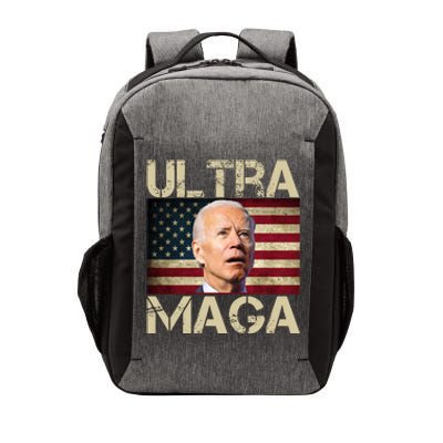 Ultra Maga Usa Flag Joe Biden Funny Vector Backpack