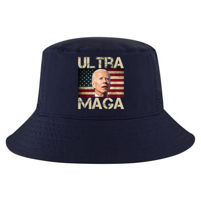 Ultra Maga Usa Flag Joe Biden Funny Cool Comfort Performance Bucket Hat