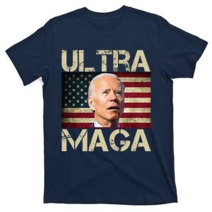 Ultra Maga Usa Flag Joe Biden Funny T-Shirt