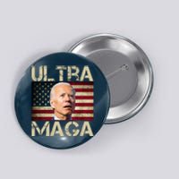 Ultra Maga Usa Flag Joe Biden Funny Button