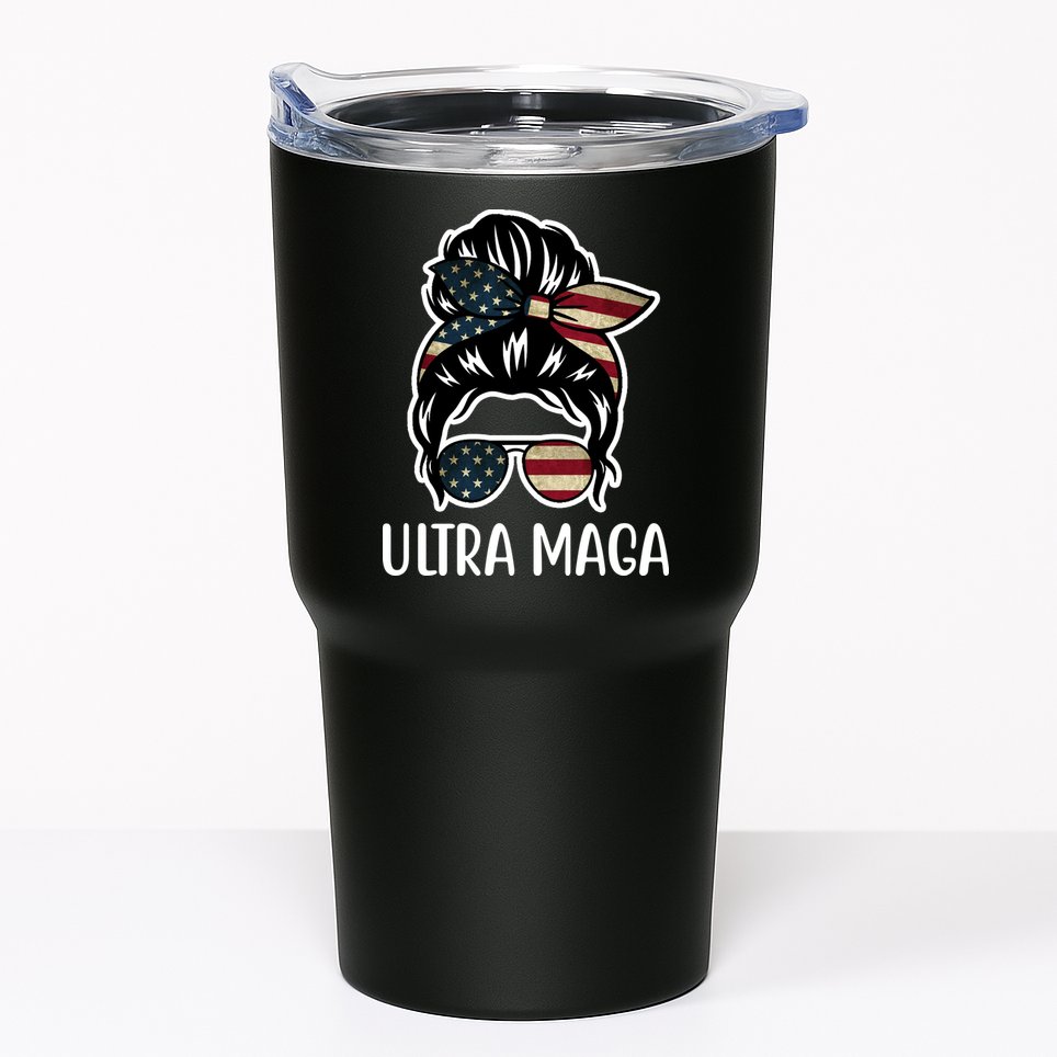 Ultra Maga Usa Female Bun Tumbler