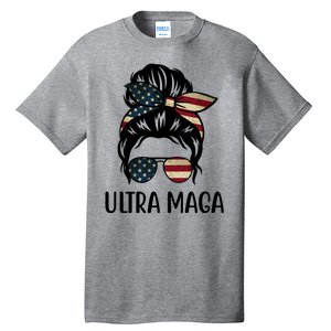 Ultra Maga Usa Female Bun Tall T-Shirt