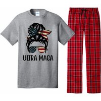 Ultra Maga Usa Female Bun Pajama Set