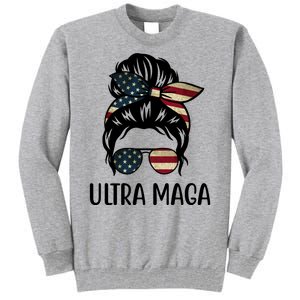 Ultra Maga Usa Female Bun Tall Sweatshirt