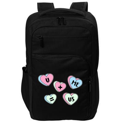 U + Me = Us Valentines Day Candy Gift Impact Tech Backpack