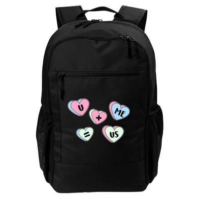 U + Me = Us Valentines Day Candy Gift Backpack