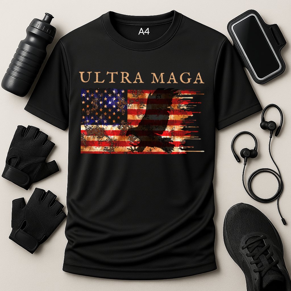 Ultra Maga Conservative Anti Biden Cooling Performance Crew T-Shirt