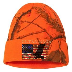 Ultra Maga Conservative Anti Biden Kati Licensed 12" Camo Beanie