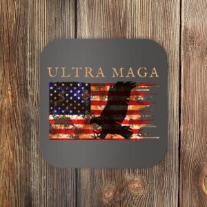 Ultra Maga Conservative Anti Biden Coaster