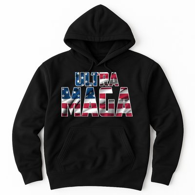 Ultra Maga USA Logo Hoodie