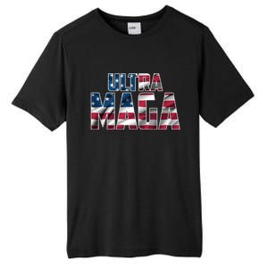 Ultra Maga USA Logo Tall Fusion ChromaSoft Performance T-Shirt