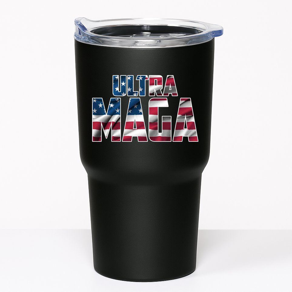 Ultra Maga USA Logo Tumbler