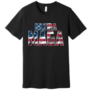 Ultra Maga USA Logo Premium T-Shirt