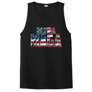 Ultra Maga USA Logo PosiCharge Competitor Tank