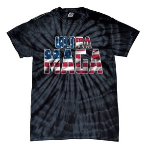 Ultra Maga USA Logo Tie-Dye T-Shirt