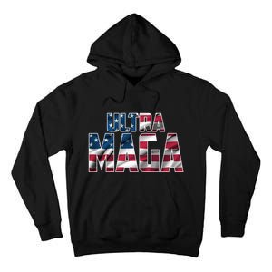 Ultra Maga USA Logo Tall Hoodie