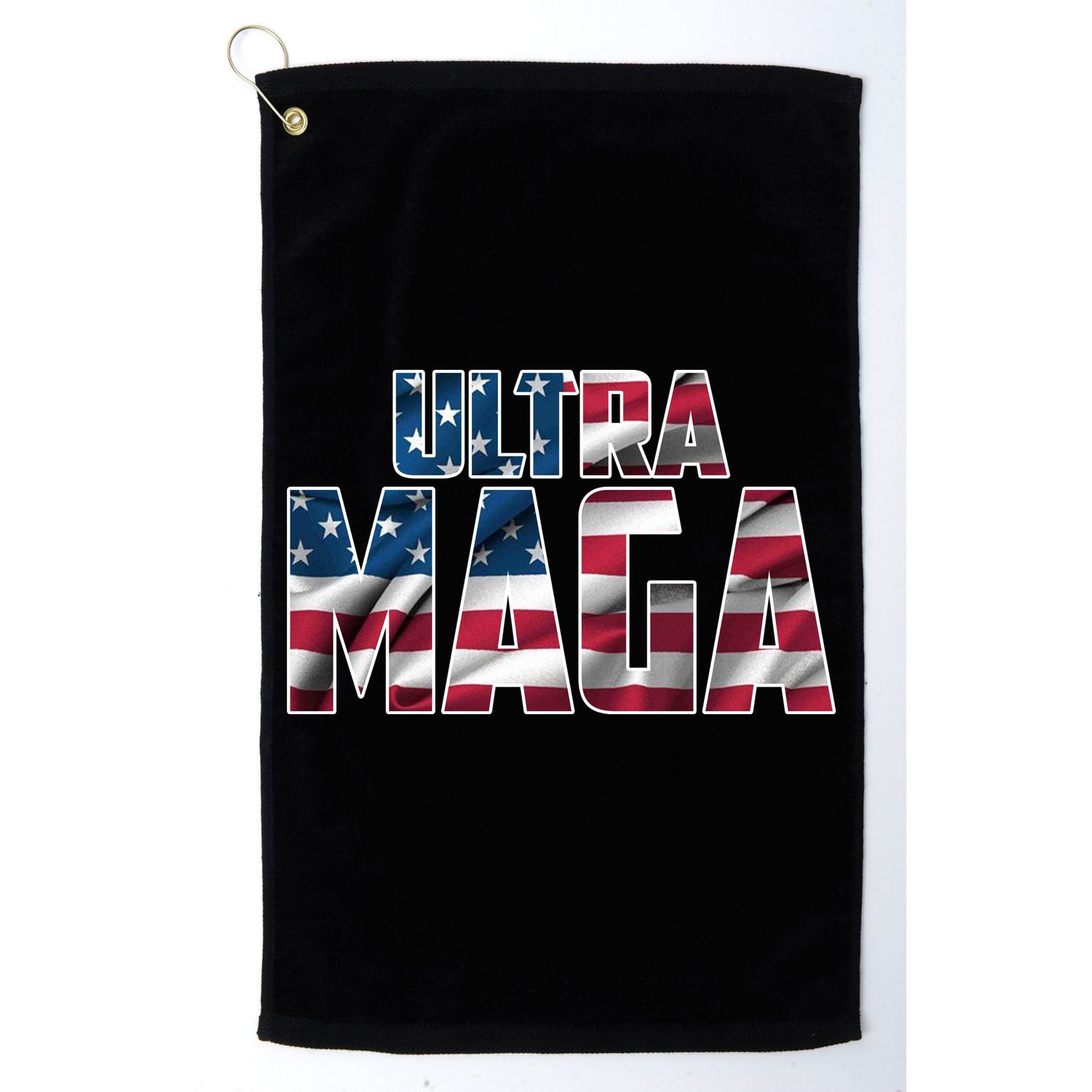 Ultra Maga USA Logo Golf Towel
