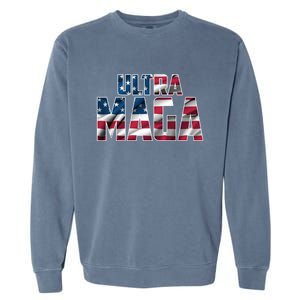 Ultra Maga USA Logo Garment-Dyed Sweatshirt