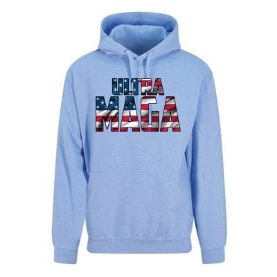 Ultra Maga USA Logo Unisex Surf Hoodie