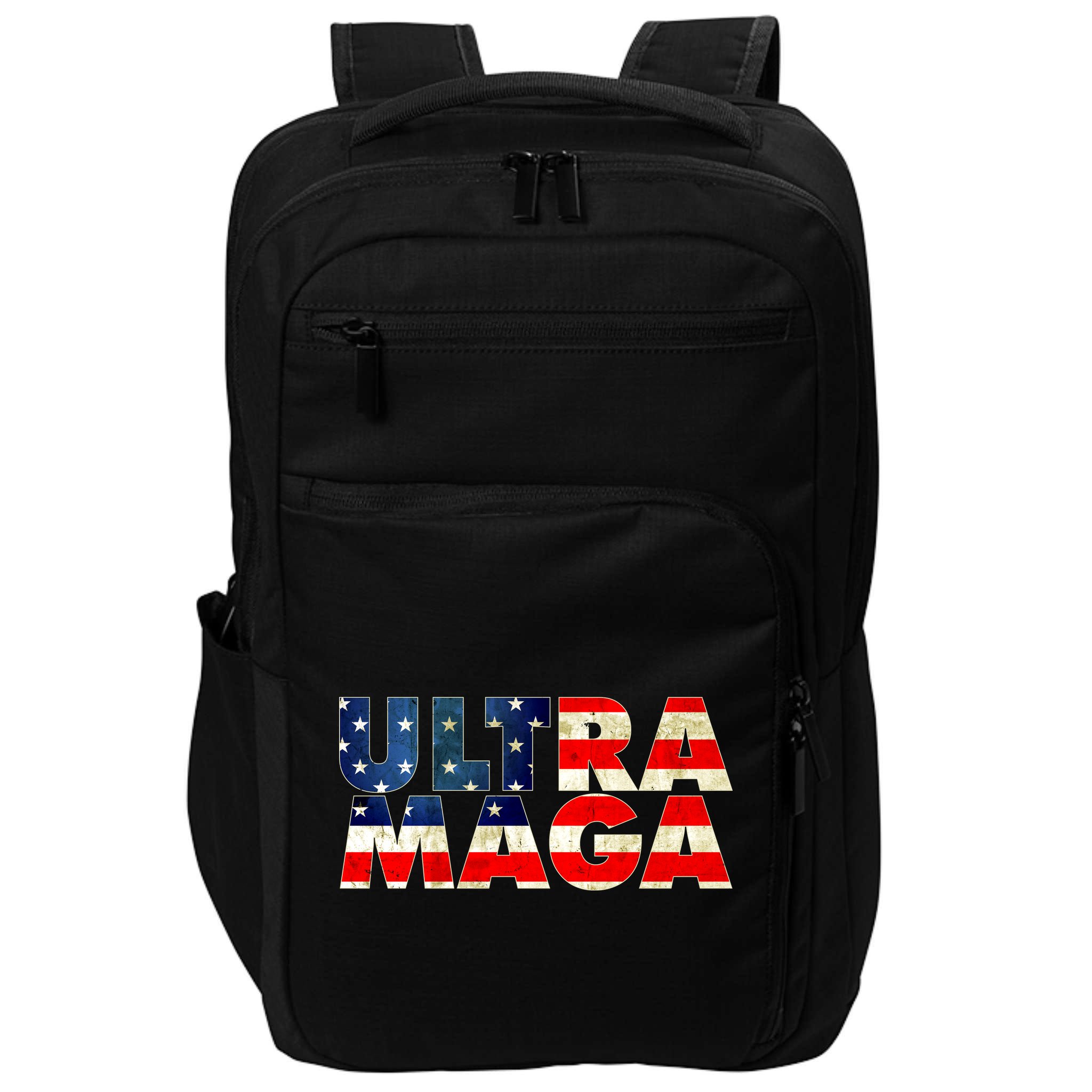 Ultra Maga USA American Flag Impact Tech Backpack