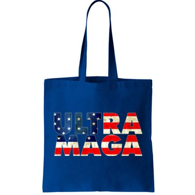 Ultra Maga USA American Flag Tote Bag