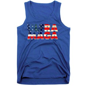 Ultra Maga USA American Flag Tank Top