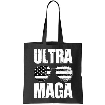 Ultra Maga USA Flag Sunglasses Bag