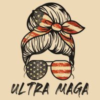 Ultra Maga USA Drawstring Bag