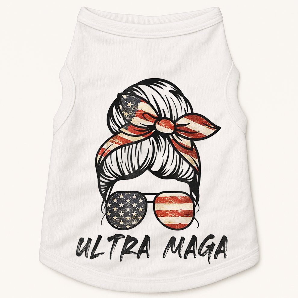 Ultra Maga USA Doggie Tank
