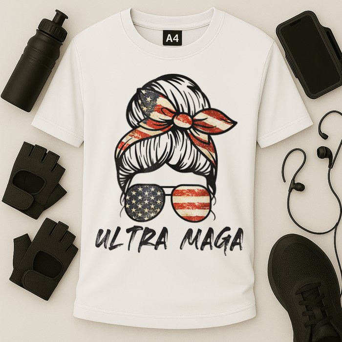 Ultra Maga USA Cooling Performance Crew T-Shirt