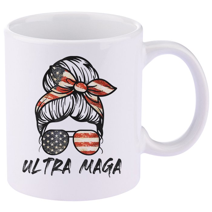 Ultra Maga USA 11oz C Handle Ceramic Mug