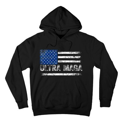 Ultra Maga Us Flag Usa Top American Ultra Mega Hoodie