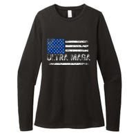 Ultra Maga Us Flag Usa Top American Ultra Mega Womens CVC Long Sleeve Shirt