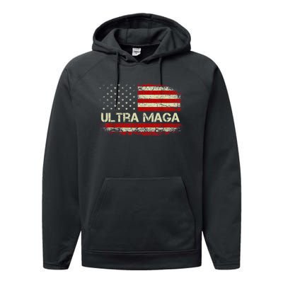 Ultra Maga Performance Fleece Hoodie