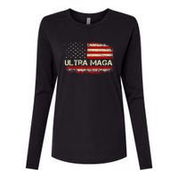 Ultra Maga Womens Cotton Relaxed Long Sleeve T-Shirt