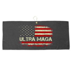 Ultra Maga Large Microfiber Waffle Golf Towel