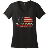 Ultra Maga Women's V-Neck T-Shirt