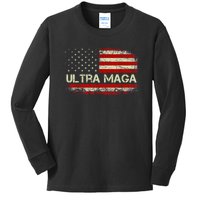 Ultra Maga Kids Long Sleeve Shirt