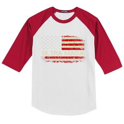 Ultra Maga Kids Colorblock Raglan Jersey