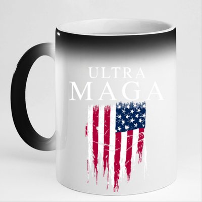 Ultra Maga 11oz Black Color Changing Mug