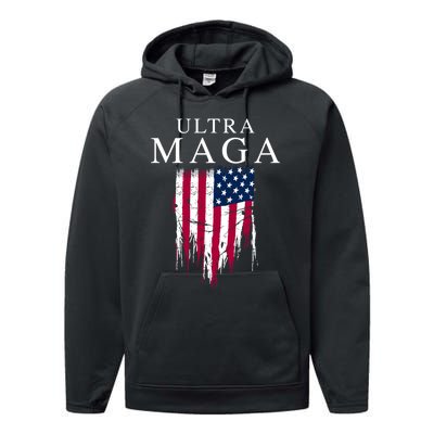 Ultra Maga Performance Fleece Hoodie