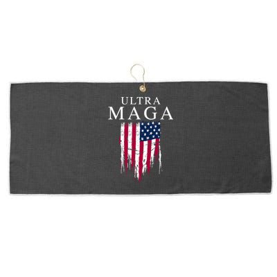 Ultra Maga Large Microfiber Waffle Golf Towel