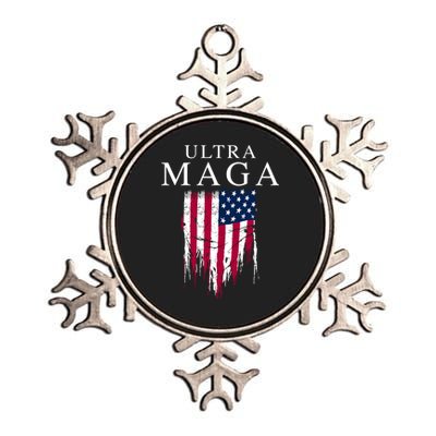 Ultra Maga Metallic Star Ornament